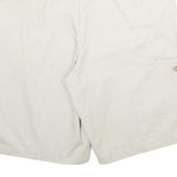 DICKIES Mens Shorts Beige Casual XL W40 Workwear Polyester Blend Logo