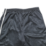 ADIDAS Mens Black Casual Shorts S W28 Polyester Blend Classic Fit Sportswear