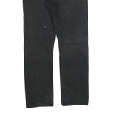LEVI'S 501 Mens Jeans Black Regular Straight Denim W38 L34 Classic Button Fly