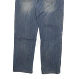 DICKIES Mens Jeans Blue Regular Straight Denim Medium W30 L27 Classic Zip Cotton