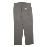 CARHARTT Mens Cotton Blend Relaxed Straight Trousers W33 L29 Workwear Durable