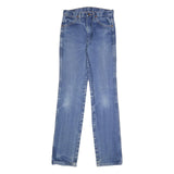 WRANGLER Mens Regular Fit Blue Denim Jeans W29 L36 Classic Cotton Zip