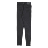 LEVI'S Womens Slim Black Skinny Denim Medium W28 L30 Stretch Jeans