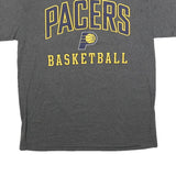 NBA Mens Grey Pacers George 24 Basketball Graphic T-Shirt L Short Sleeve Crew
