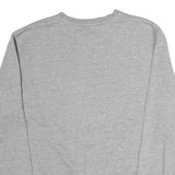 TOMMY HILFIGER Mens Grey Crew Neck M Cotton Sweatshirt Casual Pullover