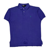 Polo By Ralph Lauren Polo Shirt - Medium Purple Cotton