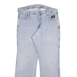 HARLEY DAVIDSON Womens Jeans Blue Regular Straight Denim Light W34 L30 Stylish