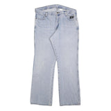 HARLEY DAVIDSON Womens Jeans Blue Regular Straight Denim Light W34 L30 Stylish