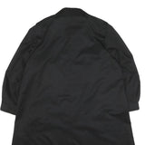 GRAZIL SPEZIAL Womens Black Classic Jacket XL Polyester Blend Button Closure