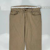 Dockers Trousers - 34W 32L Beige Cotton