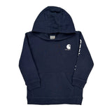 Age 7 Carhartt Hoodie - Small Navy Cotton