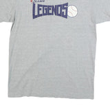 HANES Mens Grey St Lucie Legends Graphic T-Shirt XL Short Sleeve Crew Neck