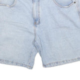 STREET Womens Shorts Blue Casual Denim XL W38 Cotton Blend Classic Fit
