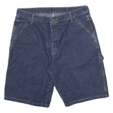 WRANGLER Mens Cotton Blue Denim Casual Shorts XL W32 Utility Pockets