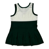 Age 3 Nike Striped Dress - 3XS Green Cotton