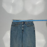 Levis 550 Jeans - 32W 32L Blue Cotton