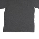 CARHARTT Mens Grey Button Neck T-Shirt XL Cotton Short Sleeve Casual Workwear