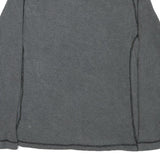 TOMMY HILFIGER Womens Grey Long Sleeve Crew Neck Cotton Blend T-Shirt M