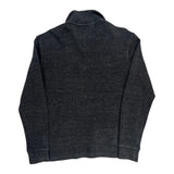 Polo By Ralph Lauren 1/4 Zip - Small Gray Cotton