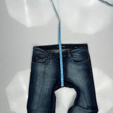 Blend Boot Cut Jeans - 34W 32L Dark Wash Denim