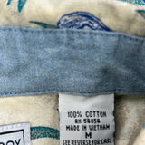 Bugle Boy Floral Hawaiian Shirt - Medium Multicoloured Cotton