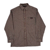 Dickies Checked Flannel Shirt - Medium Multicoloured Cotton Blend