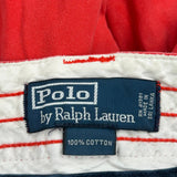 Polo By Ralph Lauren Cargo Shorts - 36W 10L Red Cotton
