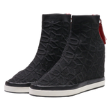 DKNY Ankle Boots Black Synthetic Womens UK 3.5