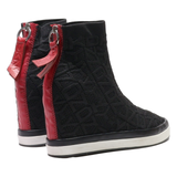 DKNY Ankle Boots Black Synthetic Womens UK 3.5