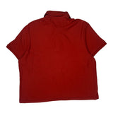 Tommy Hilfiger Slim Fit Polo Shirt - Large Red Cotton