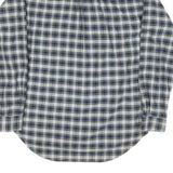 RALPH LAUREN Mens Blue & White Checked Shirt M Classic Button Down Cotton