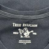 World Tour True Religion T-Shirt - Large Black Cotton