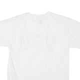 CHAMPION Mens White TCU Classic T-Shirt M Short Sleeve Crew Neck Cotton Blend