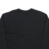 CHAMPION Mens Black Cotton Blend Crew Neck S Sweatshirt Classic Logo Pullover