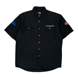 Harley Davidson Motor Co. Harley Davidson Short Sleeve Shirt - Medium Black Cotton