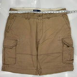 Polo By Ralph Lauren Cargo Shorts - 40W 10L Khaki Cotton