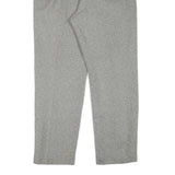 LARRY LEVINE Womens Grey Polyester Blend Regular Leg Trousers W30 L30