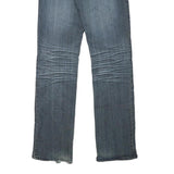 SUKO JEANS Womens Regular Fit Blue Denim Woven Regular Straight Zip W26 L32