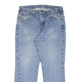 CARHARTT Mens Regular Fit Blue Denim Jeans W36 L30 Zip Closure Casual Workwear