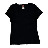 Harley Davidson T-Shirt - Large Black Cotton