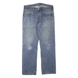 LEVI'S 501 Mens Jeans Blue Regular Straight Denim Medium Wash W36 L30 Classic