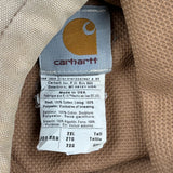 Carhartt Tall Jacket - 2XL Beige Cotton