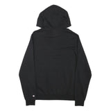 CHAMPION Boys Black Pullover Hoodie 2XL Cotton Blend Classic Logo