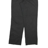 DICKIES Mens Black Cotton Blend Regular Fit Straight Leg Trousers W32 L30