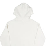 CHAMPION Womens White Pullover Hoodie S Cotton Blend Casual Premium Comfort