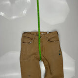 Carhartt Carpenter Trousers - 31W 31L Brown Cotton