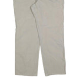CARHARTT Mens Cotton Blend Beige Relaxed Fit Straight Leg Trousers W40 L32