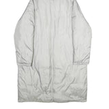 GUESS Womens Grey & Pink Faux Fur Hooded Polyester Blend Long Sleeve Jacket XS