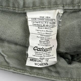 Carhartt Carpenter Shorts - 32W US 10 Green Cotton
