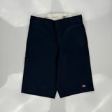 Dickies Shorts - 30W 13L Navy Polyester Blend